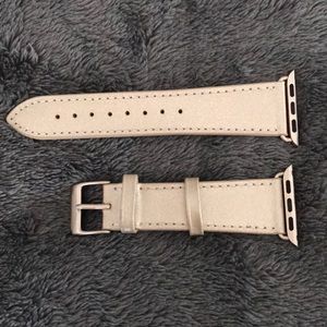 Apple Watch Gold Leather 38mm Band